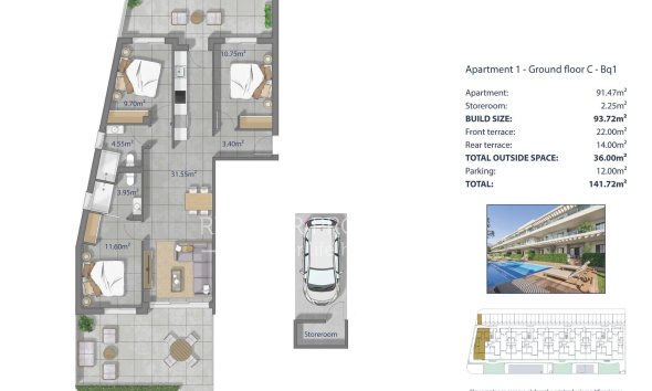 Nouvelle Construction - Appartment - Los Alcázares - Los Narejos