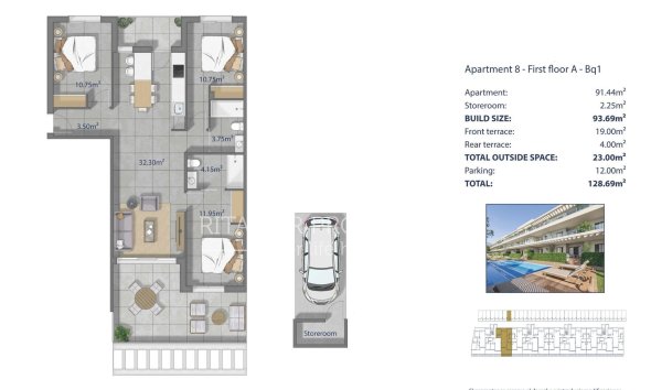 Nouvelle Construction - Appartment - Los Alcázares - Los Narejos