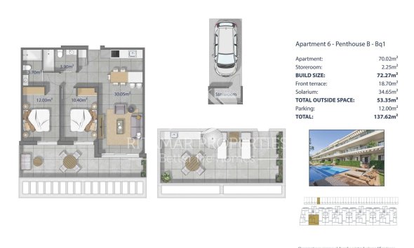 Nouvelle Construction - Penthouse - Los Alcázares - Los Narejos