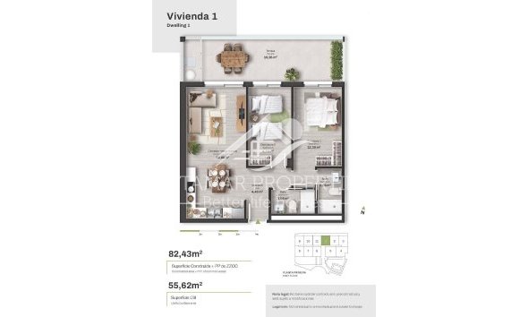 New build - Apartment - Mojacar - Descargador