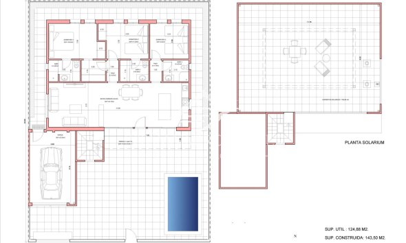 Nieuwbouw - Villa - Fuente Álamo - La Pinilla