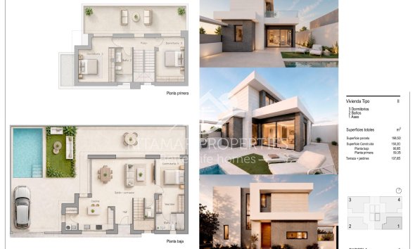 New build - Villa - Pilar de la Horadada - Zona Pueblo