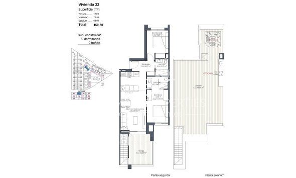 New build - Penthouse - Los Alcázares - Serena Golf