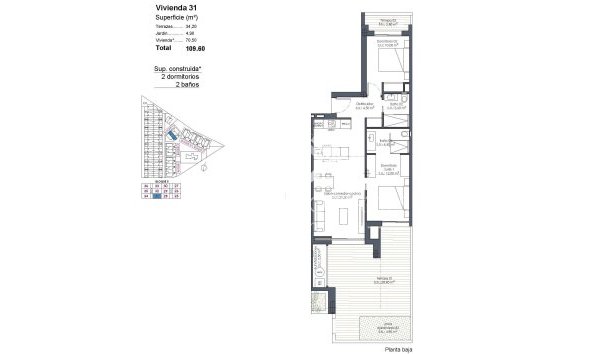 New build - Apartment - Los Alcázares - Serena Golf