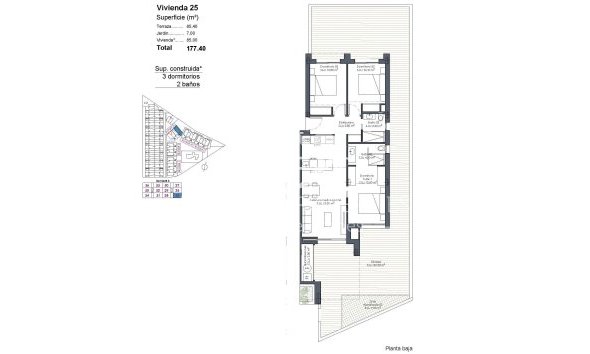 New build - Apartment - Los Alcázares - Serena Golf