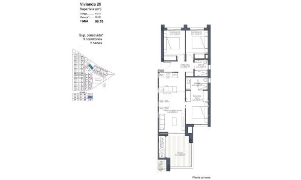 New build - Apartment - Los Alcázares - Serena Golf