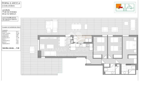 Neubau - Penthouse - Jávea Xàbia - Pueblo