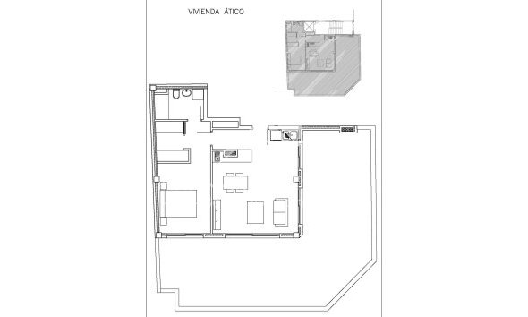 Nieuwbouw - Penthouse - Guardamar del Segura - Centro