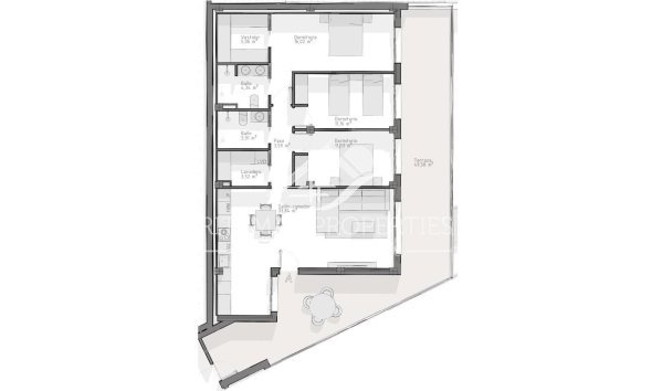 Nieuwbouw - Appartement - Águilas - Playa del Hornillo