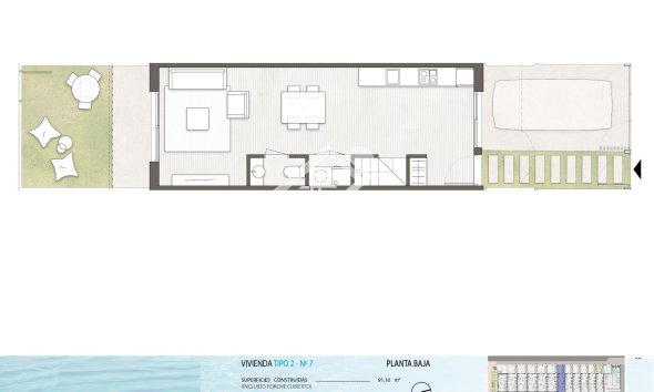 Nieuwbouw - Rijwoning - Pilar de la Horadada - pueblo