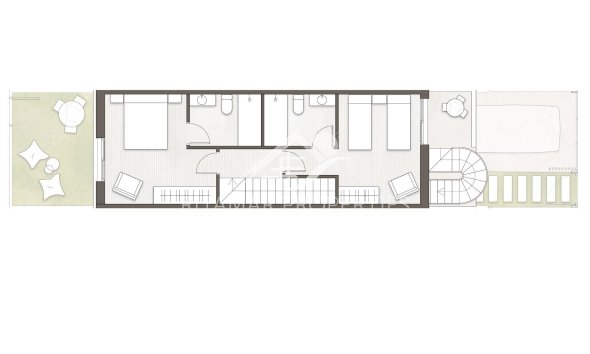 Nieuwbouw - Rijwoning - Pilar de la Horadada - pueblo