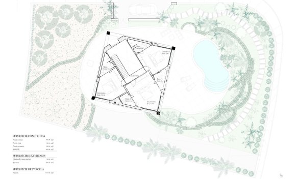 Obra Nueva - Villa - Orihuela - Las Colinas Golf