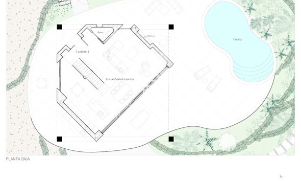 Obra Nueva - Villa - Orihuela - Las Colinas Golf