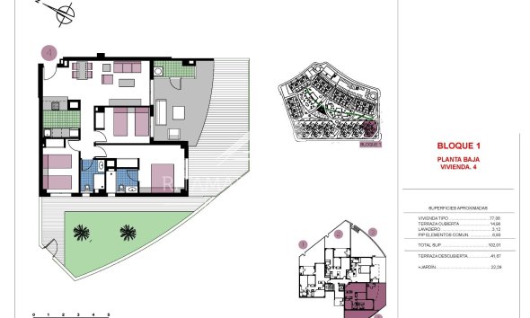 Neubau - Wohnung - Pilar de la Horadada - Mil Palmeras