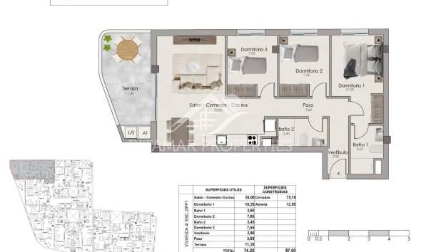 New build - Apartment - Santa Pola - Estacion de autobuses