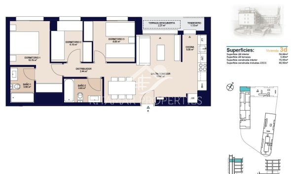 New build - Penthouse - Alicante - San Agustín
