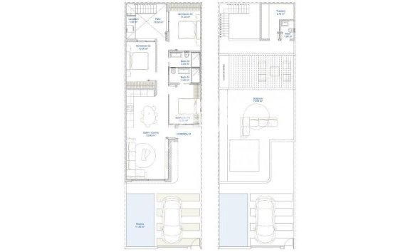 New build - Town House - San Pedro del Pinatar - Pueblo