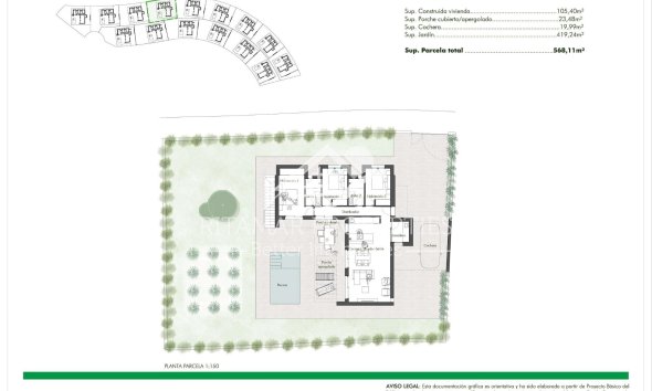 Obra Nueva - Villa - Fuente Álamo - Hacienda del Alamo