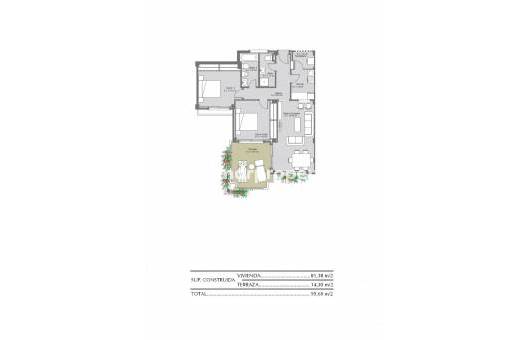 Weiterverkauf - Wohnung - Orihuela Costa - Dehesa de Campoamor