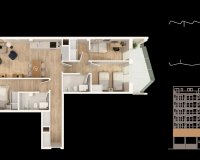 New build - Apartment - Moncófar